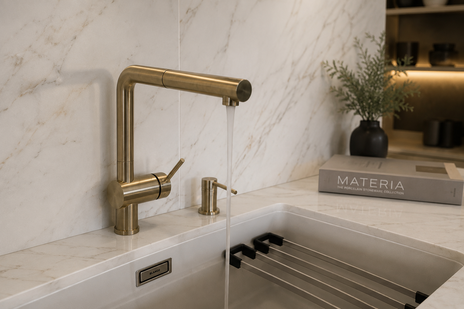 Premium porcelanska radna ploča MATERIA sa dekorativnim detaljima