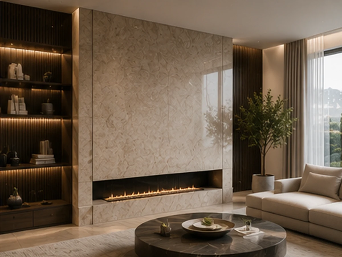 Oblaganje enterijera premium porcelanskim površinama